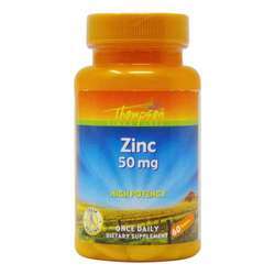 Thompson Zinc 50 mg - 60 Tablets