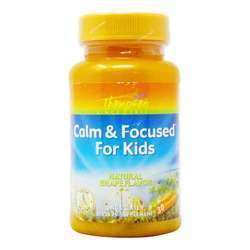 Thompson Calm and Focused For Kids, Grape - 30 Chewables