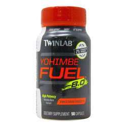 Twinlab Yohimbe Fuel - 50 Capsules