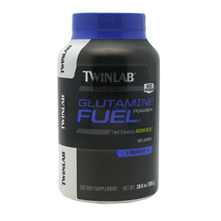 Twinlab Glutamine Fuel Powder - 10.6 oz (300 g)