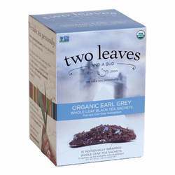 Two Leaves And A Bud Organic Earl Grey Tea - 15 Sachets