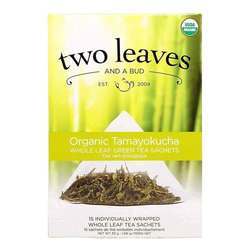 Two Leaves And A Bud Organic Tamayokucha Green Tea - 15 Sachets