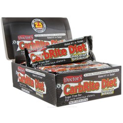 Universal Nutrition Doctor's CarbRite Diet Bar, Chocolate Brownie - 12 bars