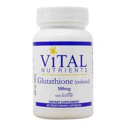 Vital Nutrients Glutathione (reduced) 200 mg