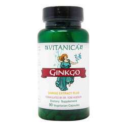 Vitanica Ginkgo Extract Plus - 90 Vegetarian Capsules