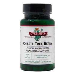 Vitanica Chaste Tree Berry - 60 Vegan Capsules