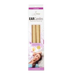 Wally's Luxury Collection Beeswax Ear Candles, Lavender - 4 Candles
