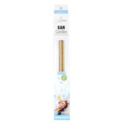 Wally's Spa Collection Soy Blend Ear Candle, Unscented - 2 pack