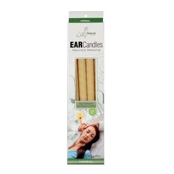 Wally's Spa Collection Soy Blend Ear Candle, Herbal - 4 pack