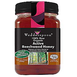 Wedderspoon Organic Beechwood Honey - 17.6 oz