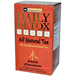 Wellements Daily Detox Tea, Apple Cinnamon - 30 Bags