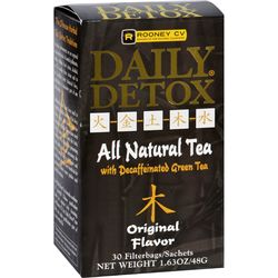Wellements Daily Detox Tea, Green Tea - 30 Bags
