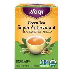 有机绿茶超抗氧化剂- 16袋-净重量1.12盎司(32克)