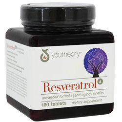 Youtheory Resveratrol Advanced Formula - 160 Tablets