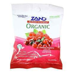 ZAND有机Herbalozenge，蔓越莓rasberry -18 Lozenges