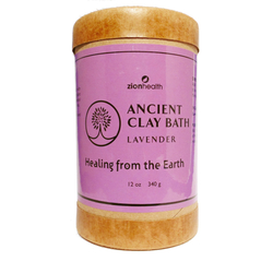 Zion Health Ancient Clay Bath, Lavender - 12 oz